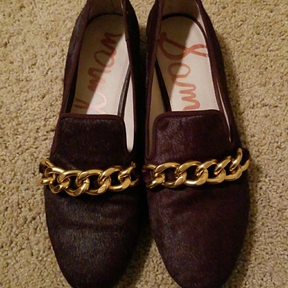 Faur fur loafers